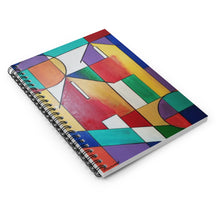 Load image into Gallery viewer, Abstract House Notebook
