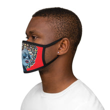 Load image into Gallery viewer, Cute as a Button  Mixed-Fabric Face Mask

