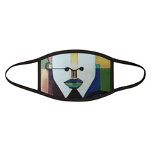 Load image into Gallery viewer, Abstract He's The Man Mixed-Fabric Face Mask
