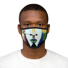 Load image into Gallery viewer, Abstract He's The Man Mixed-Fabric Face Mask
