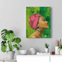 Load image into Gallery viewer, Pink and green art, aka art, aka sorority art 
