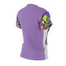 Load image into Gallery viewer, Afro Puff Women's AOP Cut &amp; Sew Tee
