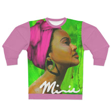 Load image into Gallery viewer, Pink and Green AOP Unisex Sweatshirt
