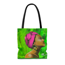 Load image into Gallery viewer, Pink and Green 1 Tote Bag
