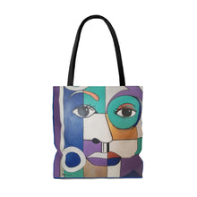 Load image into Gallery viewer, Lady Blue Tote Bag
