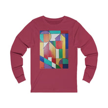 Load image into Gallery viewer, White Pinkett Fence Unisex Jersey Long Sleeve Tee
