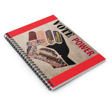 Load image into Gallery viewer, Vote Power Notebook
