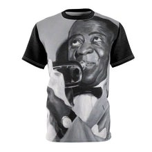 Load image into Gallery viewer, Louie Armstrong Unisex AOP Cut &amp; Sew Tee
