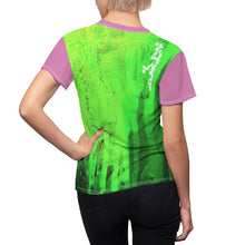 Load image into Gallery viewer, Pink and Green 2 Women's AOP Cut &amp; Sew Tee
