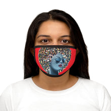 Load image into Gallery viewer, Cute as a Button  Mixed-Fabric Face Mask
