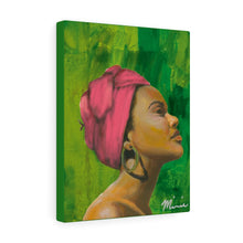 Load image into Gallery viewer, Pink and Green 1 Canvas
