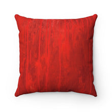 Load image into Gallery viewer, Psalm 23  Red Square Pillow
