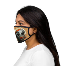 Load image into Gallery viewer, Diva  Mixed-Fabric Face Mask
