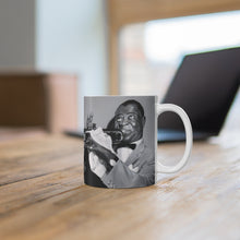 Load image into Gallery viewer, Louie Armstrong Ceramic Mug
