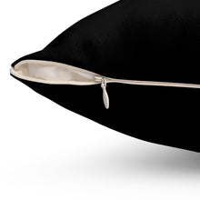 Load image into Gallery viewer, Minnie Signature Black Spun Polyester Square Pillow

